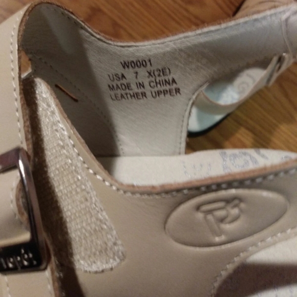 Propet Breeze Walker LA Leather Sandals Sz 7 - Picture 6 of 8